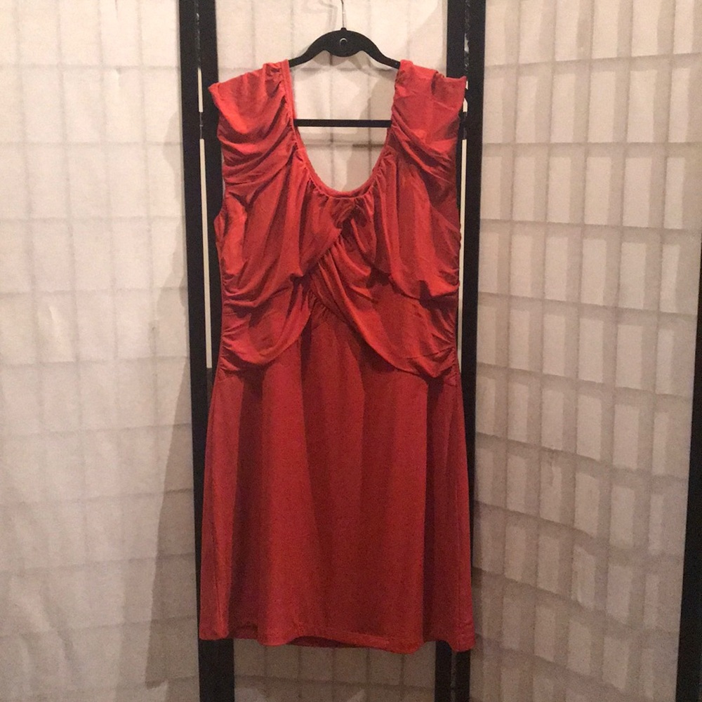 Beautiful Allen B orange dress